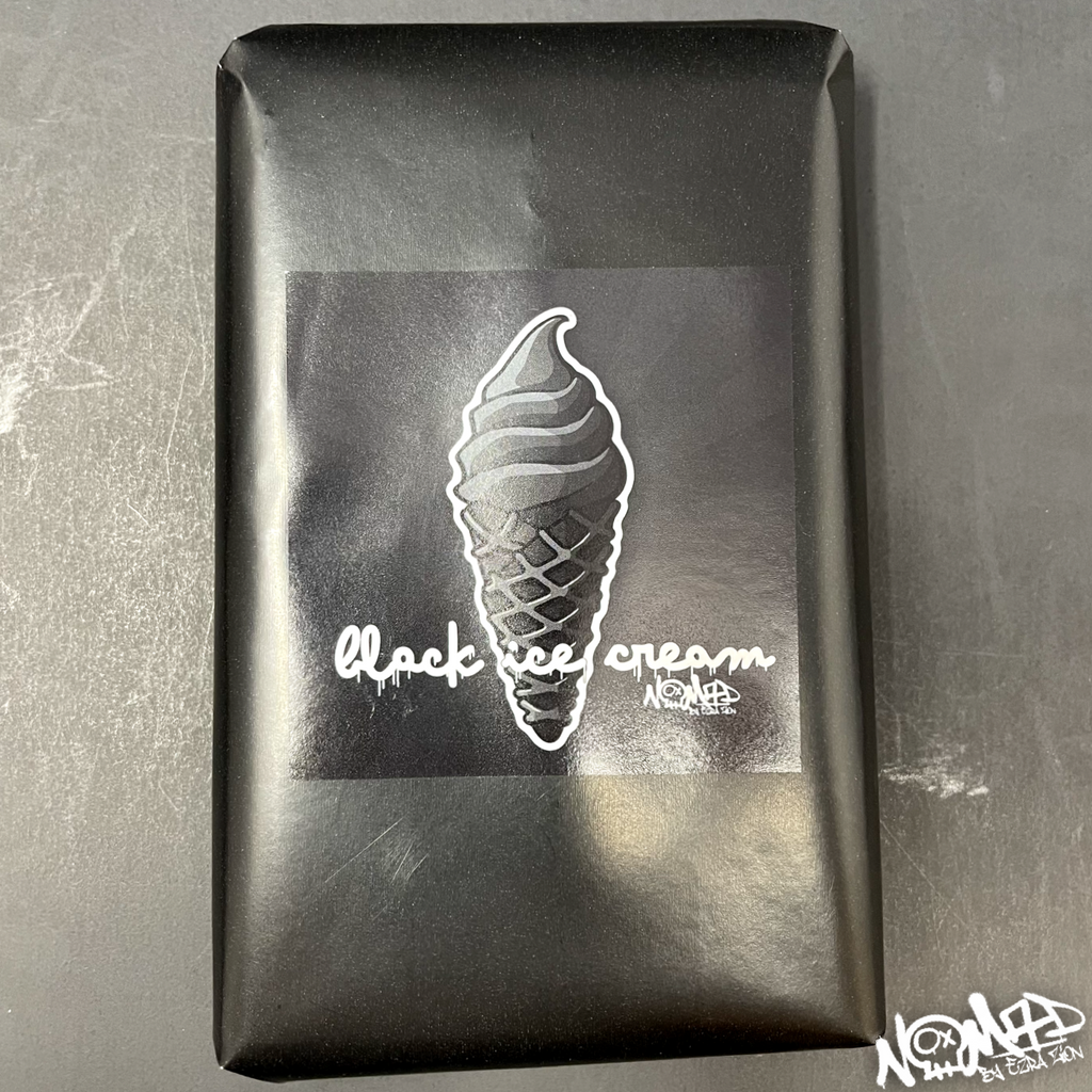 BLACK ICE CREAM SWIRL