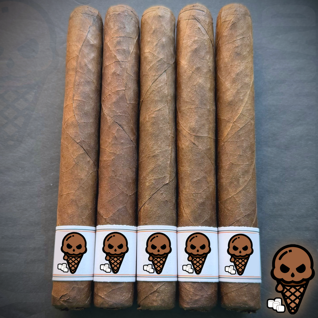 MELTED ROCKY ROAD ICE CREAM D.E.