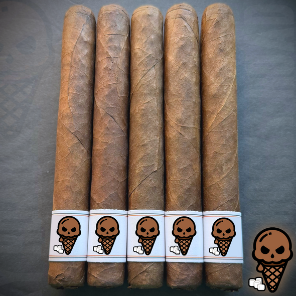 MELTED ROCKY ROAD ICE CREAM D.E.