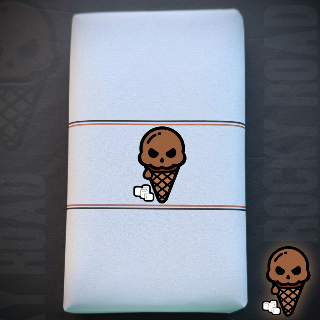 MELTED ROCKY ROAD ICE CREAM D.E.